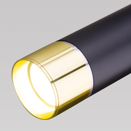 Подвесной светильник Eurosvet DLN107 GU10 черный/золото Подвесной светильник Eurosvet DLN107 GU10 черный/золото