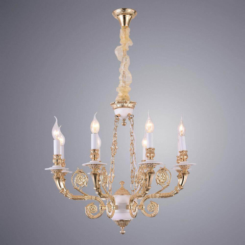 Подвесная люстра Arte Lamp A7024LM-8WG