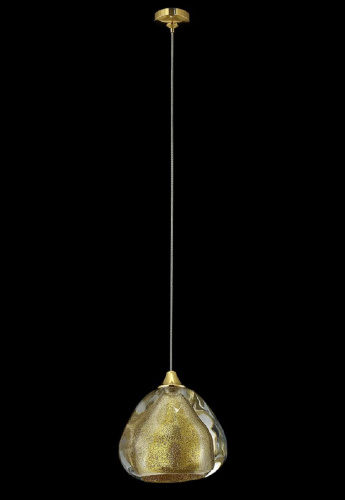 Подвесной светодиодный светильник Crystal Lux Verano SP1 Gold