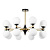 Подвесная люстра Arte Lamp Mimosa A3649PL-16PB