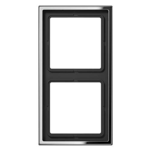 Рамка 2-постовая Jung LS 990 хром GCR2982 Рамка 2-постовая Jung LS 990 хром GCR2982