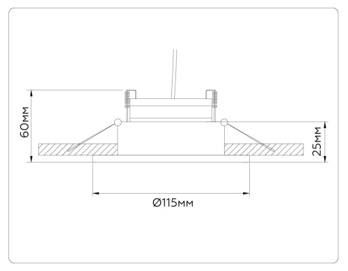 Встраиваемый светильник Ambrella light TECHNO SPOT TN52333 Встраиваемый светильник Ambrella light TECHNO SPOT TN52333