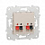 Аудиорозетка двойная Schneider Electric Unica New NU548944