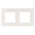 Рамка 2-постовая ЭРА 12 сатин белый 12-5102-01 Б0052509