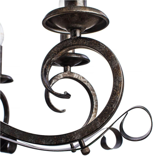 Подвесная люстра Arte Lamp Arena A8952LM-8BG Подвесная люстра Arte Lamp Arena A8952LM-8BG
