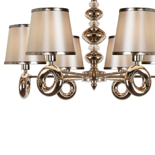 Подвесная люстра iLamp Brooklyn P2401-6 Nickel Подвесная люстра iLamp Brooklyn P2401-6 Nickel