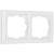 Рамка Werkel Snabb Basic на 2 поста белый WL03-Frame-02 4690389098734
