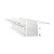 Профиль встраиваемый для светодиодной ленты Ideal Lux Slot Recessed Trim 12 X 2000 Mm Wh 203102