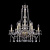 Подвесная люстра Bohemia Ivele 1413/6+3/200/h-66/G
