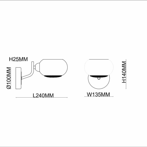 Бра Rivoli Ottavi 3039-401 Б0044503