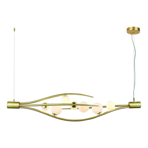 Подвесная люстра Indigo Flusso 11025/7P Gold V000231 Подвесная люстра Indigo Flusso 11025/7P Gold V000231