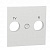 Лицевая панель TV/FM розетки Schneider Electric Unica New NU944018