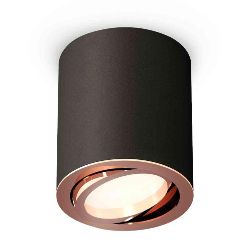 Комплект накладного светильника Ambrella light Techno Spot XS7422004 SBK/PPG черный песок/золото розовое полированное (C7422, N7005) Комплект накладного светильника Ambrella light Techno Spot XS7422004 SBK/PPG черный песок/золото розовое полированное (C7422, N7005)
