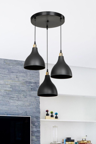 Подвесная люстра Toplight Marjory TL1615H-03BK Подвесная люстра Toplight Marjory TL1615H-03BK