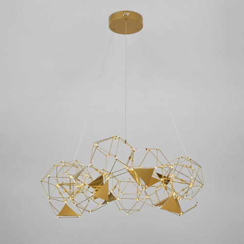 Подвесной светодиодный светильник Eurosvet Uma 90369/12 медь Подвесной светодиодный светильник Eurosvet Uma 90369/12 медь