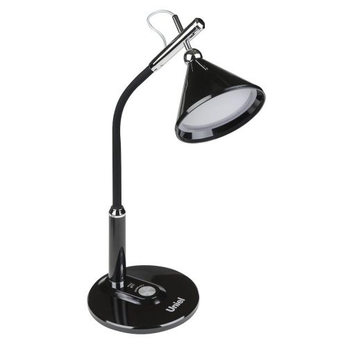 Настольная лампа Uniel TLD-569 Black/Led/400Lm/2700-5500K/Dimmer UL-00007437 Настольная лампа Uniel TLD-569 Black/Led/400Lm/2700-5500K/Dimmer UL-00007437