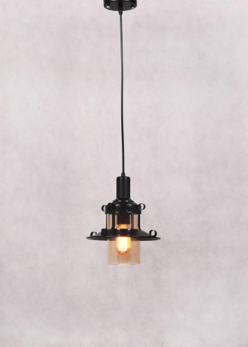 Подвесной светильник Lumina Deco Capri LDP 11328-1 BK Подвесной светильник Lumina Deco Capri LDP 11328-1 BK