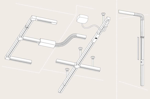 Коннектор T-образный Paulmann URail 96907