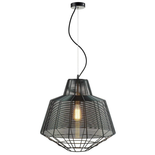 Подвесной светильник Zumaline Wire MD1712-1L-BLACK Подвесной светильник Zumaline Wire MD1712-1L-BLACK