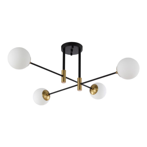 Потолочная люстра Crystal Lux Fidel PL4 Black Потолочная люстра Crystal Lux Fidel PL4 Black