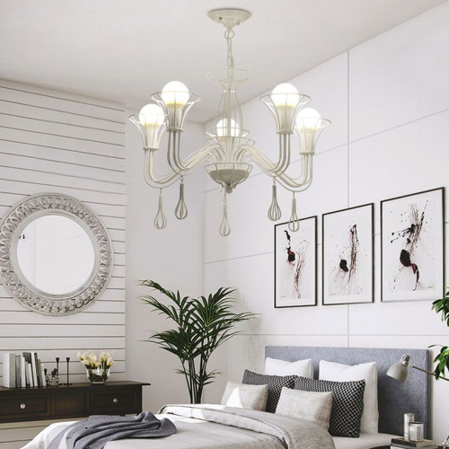 Подвесная Люстра Cast 8 White By Imperiumloft