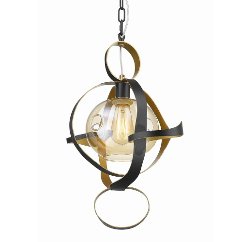 Подвесной светильник P68057S black/gold
