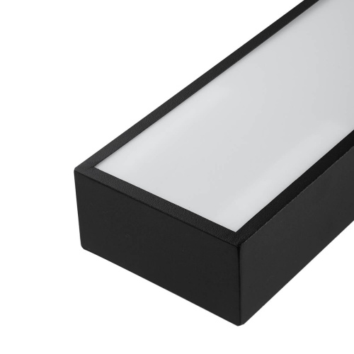 Подвесной светодиодный cветильник Geometria ЭРА Block SPO-115-B-40K-036 36Вт 4000К черный Б0050547