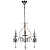 Подвесная люстра Lumien Hall Ауэрель 2031/3H-SNCR-CL
