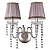 Бра Crystal Lux Alegria AP2 Silver-Brown
