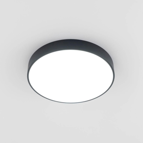 Потолочный светодиодный светильник с пультом ДУ Citilux Купер RGB Черный CL72470G1 Потолочный светодиодный светильник с пультом ДУ Citilux Купер RGB Черный CL72470G1