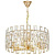 Подвесная люстра Lumina Deco Florina LDP 7041-500 F.GD