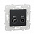 Розетка R-TV/SAT одиночная Schneider Electric Unica New NU545454