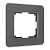 Рамка Werkel Elite на 1 пост графит W0012440 4690389180675