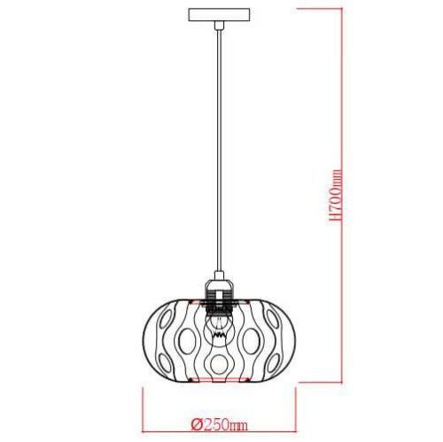 Подвесной светильник Rivoli Mitzi 4079-201 Б0047917