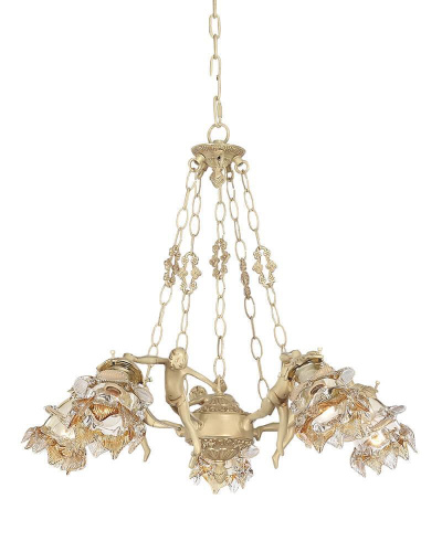 Подвесная люстра Lumien Hall Эльза H17050/5YHG Подвесная люстра Lumien Hall Эльза H17050/5YHG