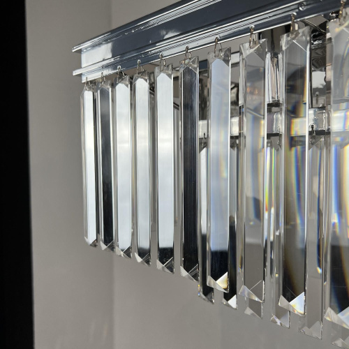 Люстра Rh 1920S Odeon Clear Glass Fringe Chrome 100 By Imperiumloft