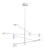 Подвесная светодиодная люстра Ambrella light Comfort LineTech FL51688