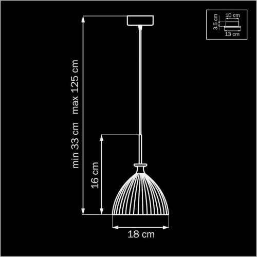 Подвесной светильник Lightstar Simple Light 810 810021 Подвесной светильник Lightstar Simple Light 810 810021