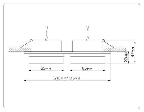 Встраиваемый светильник Ambrella light TECHNO SPOT TN52424 Встраиваемый светильник Ambrella light TECHNO SPOT TN52424