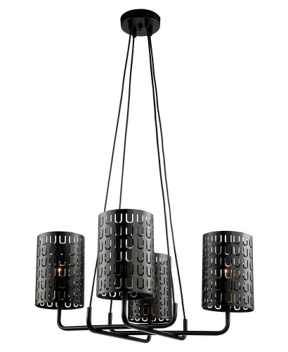 Подвесная люстра Lumien Hall Тейл 4002/4P-BK-GR Подвесная люстра Lumien Hall Тейл 4002/4P-BK-GR