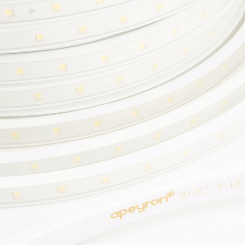 Светодиодная влагозащищенная лента Apeyron 6W/m 60LED/m 2835SMD холодный белый 50M 10-62 Светодиодная влагозащищенная лента Apeyron 6W/m 60LED/m 2835SMD холодный белый 50M 10-62