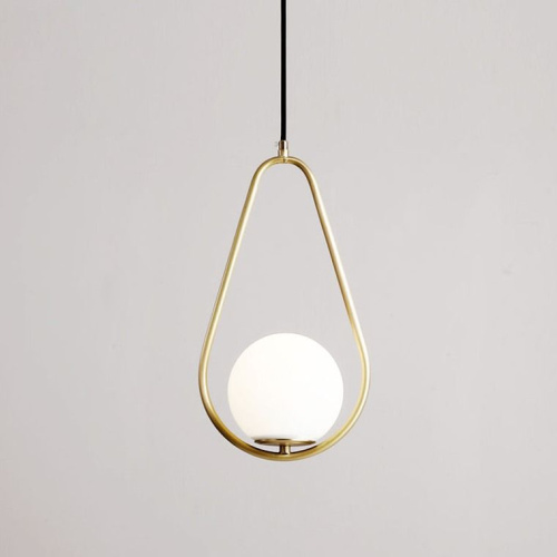 Подвесной Светильник Hoop Drop Brass By Imperiumloft