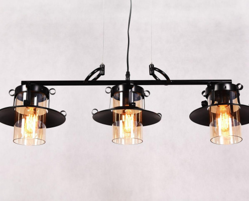 Подвесной светильник Lumina Deco Capri LDP 11328-3 PR BK Подвесной светильник Lumina Deco Capri LDP 11328-3 PR BK