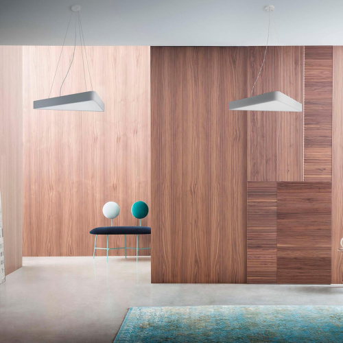 Подвесной светодиодный cветильник Geometria ЭРА Delta SPO-151-W-40K-030 30Вт 4000К белый Б0050574 Подвесной светодиодный cветильник Geometria ЭРА Delta SPO-151-W-40K-030 30Вт 4000К белый Б0050574