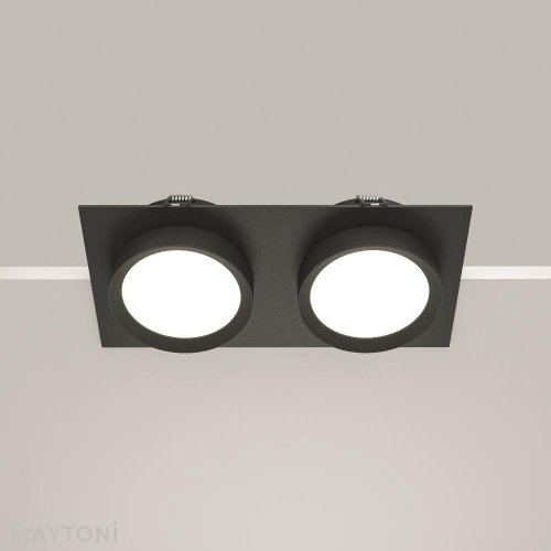 Встраиваемый светильник Technical DL086-02-GX53-SQ-B