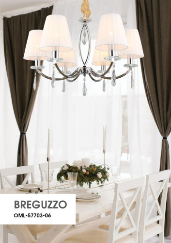 Подвесная люстра Omnilux Breguzzo OML-57703-06 Подвесная люстра Omnilux Breguzzo OML-57703-06