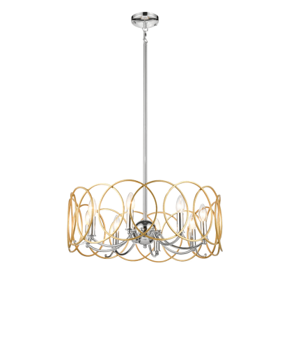 Подвесная люстра Vele Luce Vita VL4234P08 Подвесная люстра Vele Luce Vita VL4234P08