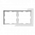 Рамка 2-постовая Schneider Electric Merten D-Life MTN4020-6520