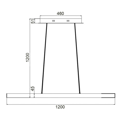 Подвесной светильник Vele Luce Latte VL7121P12