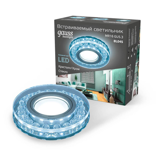 Встраиваемый светильник Gauss Backlight BL045